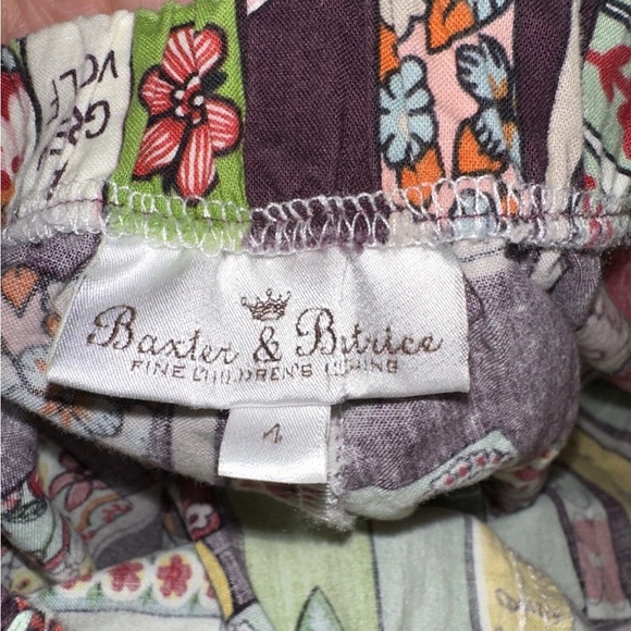 Baxter & Beatrice Girl’s Ruffle Pants‎ Sz 4 Boutique Books Pink - Picture 3 of 3